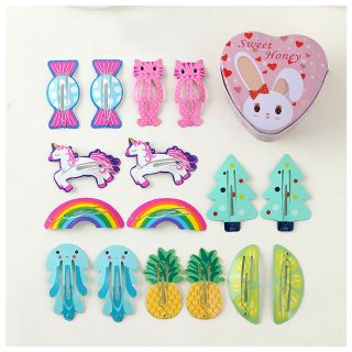 Set kẹp tóc đáng yêu cho bé