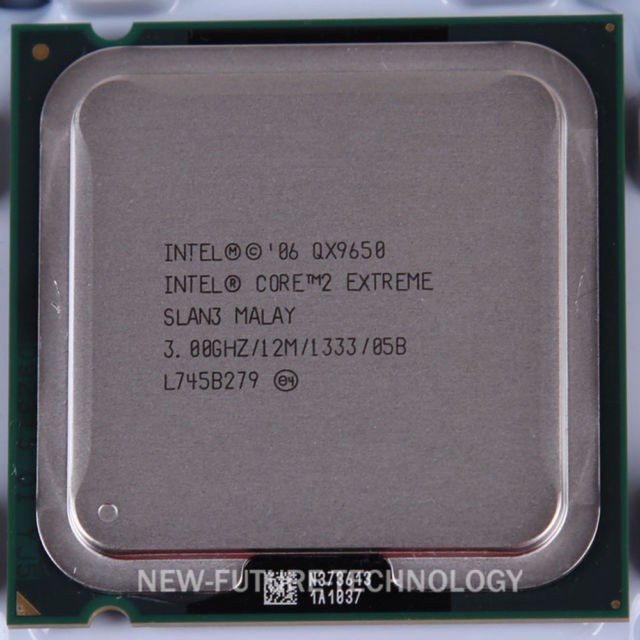CPU Intel Core 2 Extreme QX9650 3GHz Quad-Core mạnh nhất dòng 775