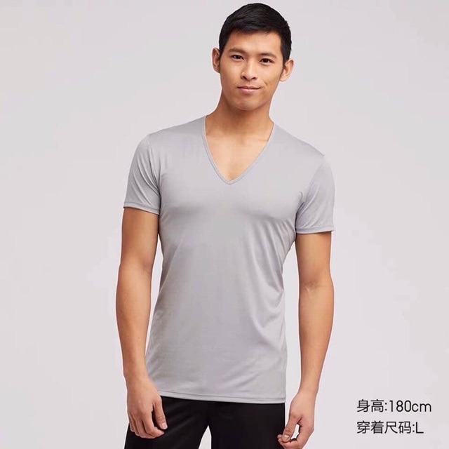 ÁO PHÔNG NAM LÀM MÁT AIRISM UNIQLO | BigBuy360 - bigbuy360.vn