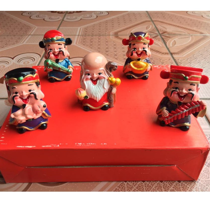 BỘ TƯỢNG 5 ÔNG THẦN TÀI PHÚC LỘC THỌ | BigBuy360 - bigbuy360.vn
