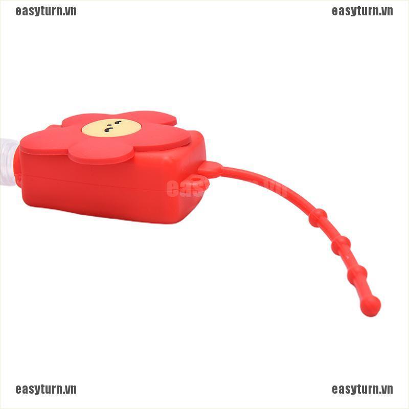 Bình Đựng Nước Rửa Tay Bằng Silicon Hình Hoạt Hình Dễ Thương