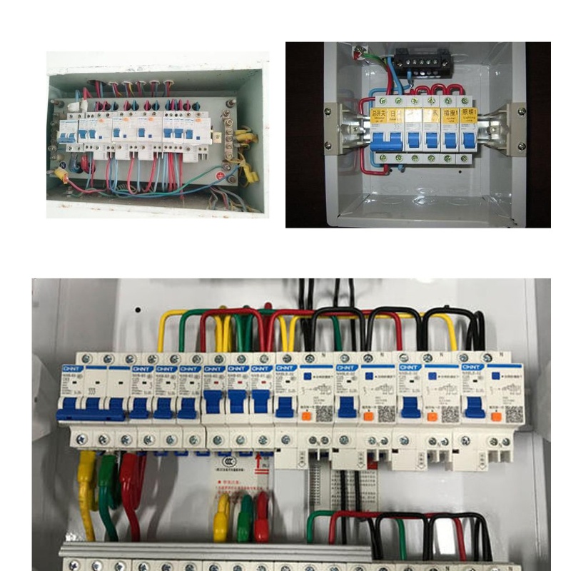 Hộp Phân Phối Bảo Vệ Mạch Điện 4-6 Chiều Bằng Nhựa Trong Suốt