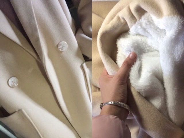 [Ảnh+Clip Thật] Áo Khoác Dạ Đôi Nam Nữ Giá Hạt Dẻ Lót Lông | BigBuy360 - bigbuy360.vn