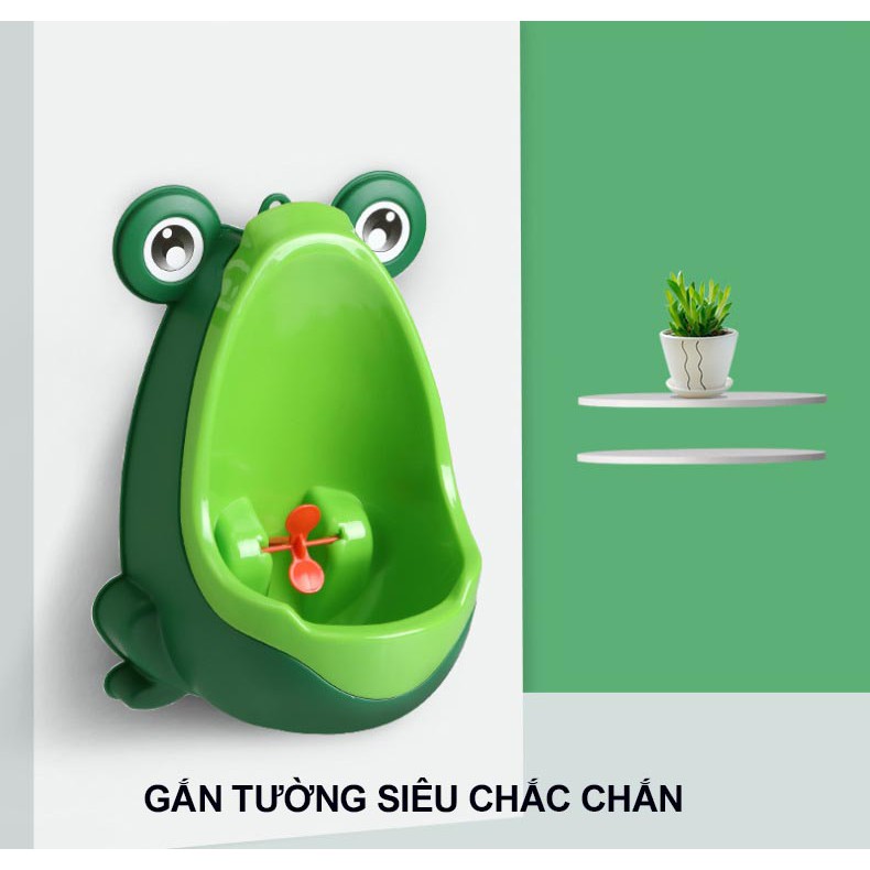 Bô Đứng Treo Tường Con Ếch, Tập Cho Bé Trai Đi Tiểu Hàng Cao Cấp