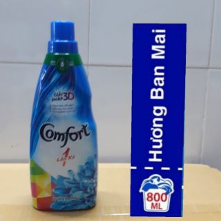 Comfort chai 800ml 1 lần xả hương ban mai