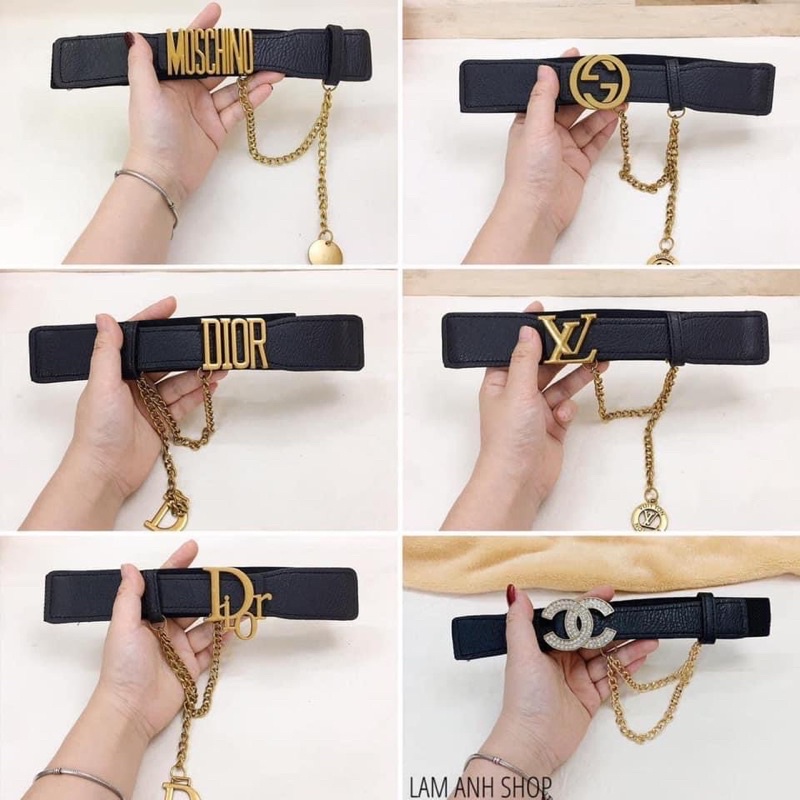 Thắt lưng bản to kèm dây