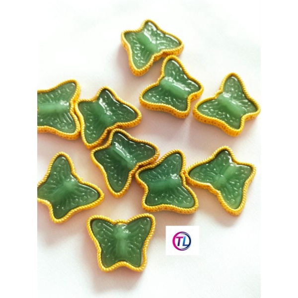 Charm Nepal mộng điệp uyên ương kết đôi hạnh phúc mic chuỗi, vòng trầm ý nghĩa tạo nhấn đẹp