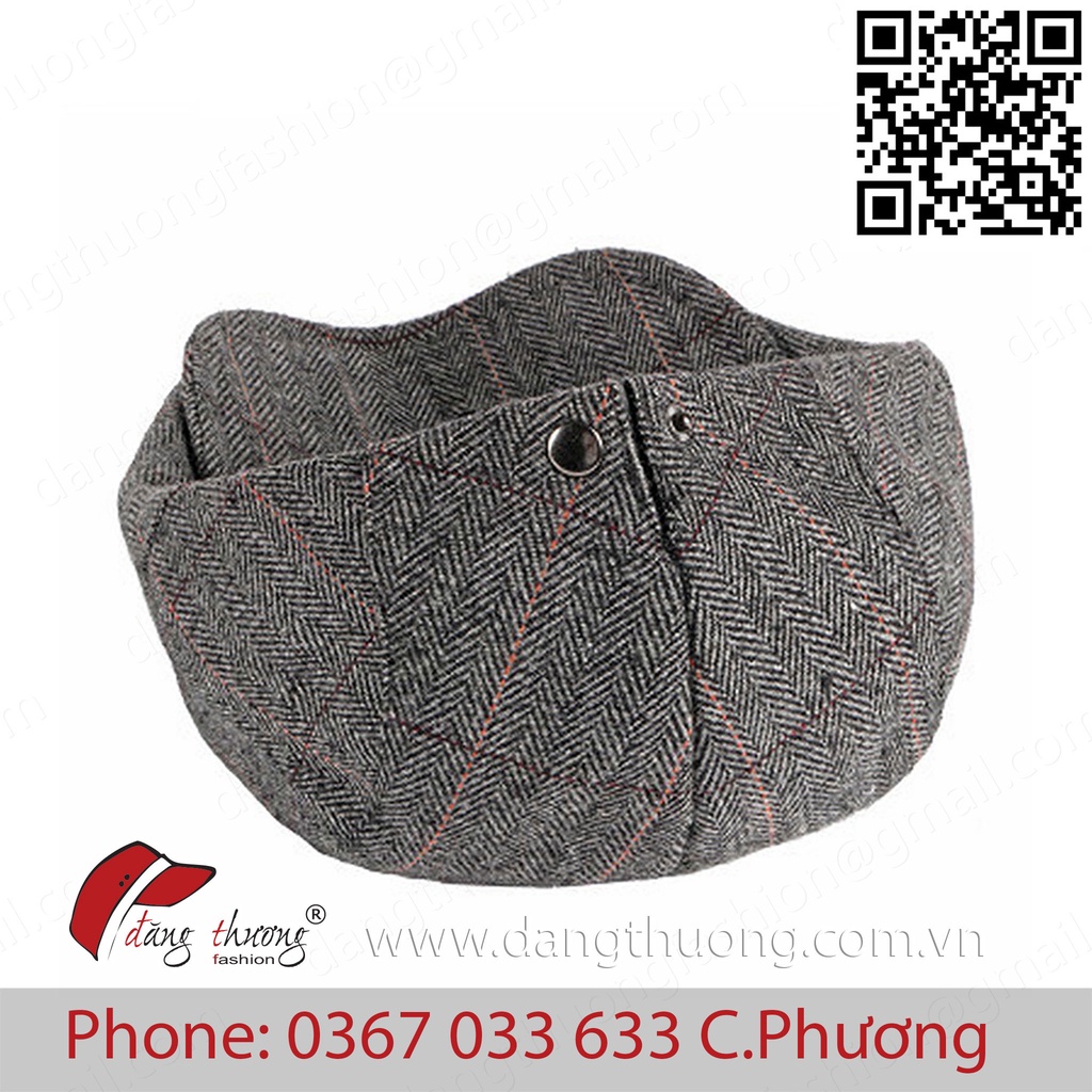 Mũ nồi nam bere beret trung niên cao tuổi nỉ dạ