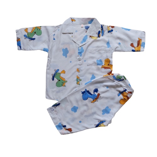 Bộ Quần Áo Tole  Pijama Cho Bé Trai, Tay Dài Quần Dài từ 5-38kg