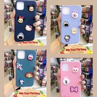 Ốp lưng IPHONE 6/6plus/X/Xsmax/11/11promax dẻo màu hình thú nổi