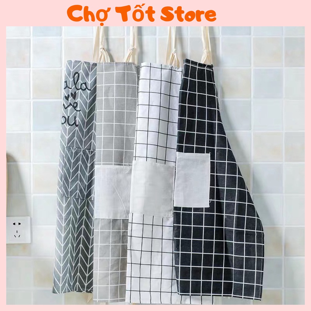 ⛔MẪU MỚI❌ Tạp Dề Vải May Decor Hàn Quốc 88208 Chợ Tốt Store