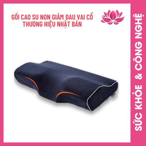 Gối Cao Su Non 💝FREESHIP💝 Gối Chống Ngủ Ngáy - Giảm Đau Vai Cổ, Hỗ Trợ Ngủ Ngon, 100% Chất Liệu Cao Su Non [Chính Hãng]