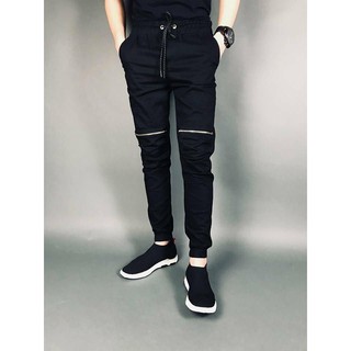 quần jogger kaki co giãn nam nữ
