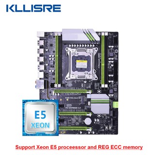 Kllisre X79 bo mạch chủ LGA2011 ATX USB3.0 SATA3 PCI-E NVME M.2 SSD hỗ trợ REG ECC bộ nhớ và Xeon E5 bộ vi xử lý