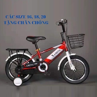 Xe đạp trẻ em 3 - 10 tuổi, XAMING 2021 size 16,18 inch cho bé trai