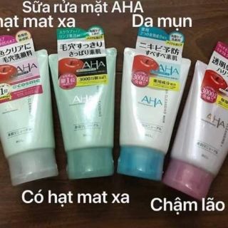 Sữa rửa mặt AHA Wash Cleansing