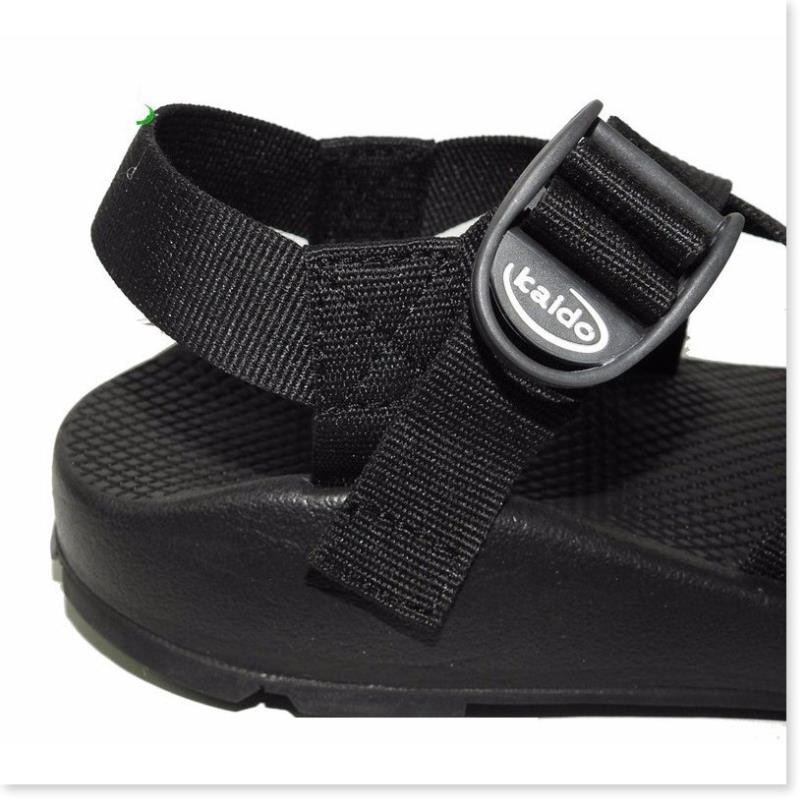 11.11 Bán Chạy - Dép sandal Kaido, Made in Vietnam, Màu đen, KD01, mẫu 2018 a23 . .new * 2021 "
