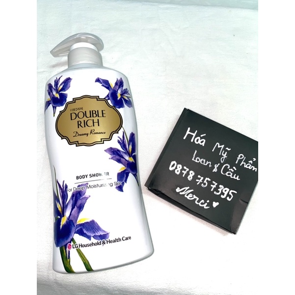 Sữa tắm DOUBLE RICH hương hoa chiết xuất tự nhiên 550ml