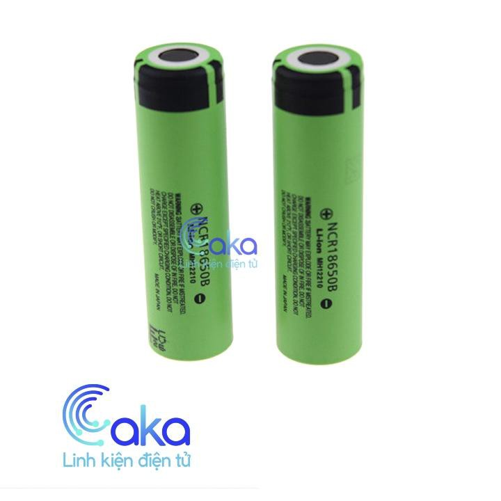 Pin cell 18650 Panasonic NCR18650B 3.7V 3400mAh