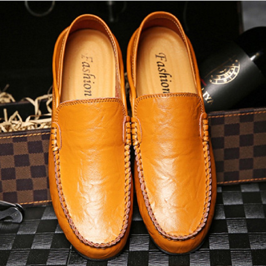 Giày lười da nam đế mềm, chất liệu da cao cấp - Pettino GL01