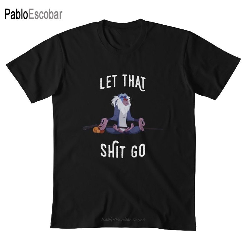 Let That Shit Go Áo sơ mi Let that shit go shit go Let it go buddha raffiki zen yoga vui trích dẫn v