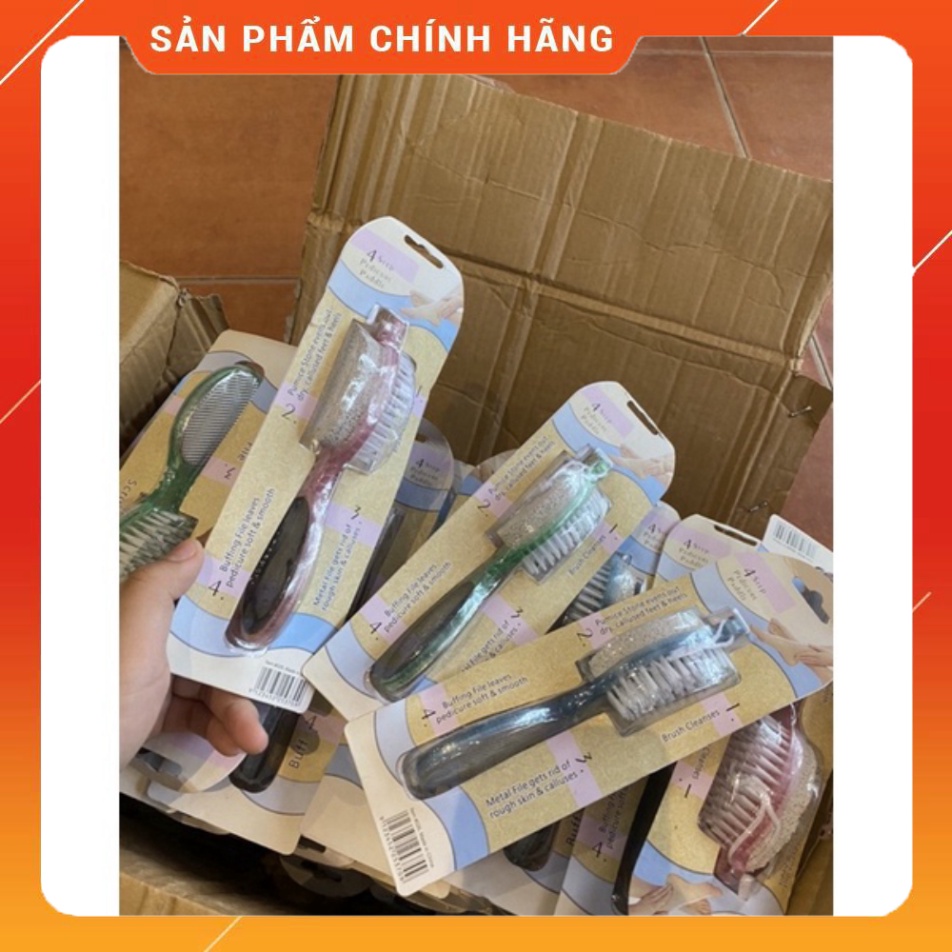 Cọ chà gót chân 4in1