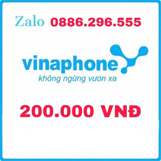 Thẻ cào VinaPhone 200.000đ Chiết Khấu Cao