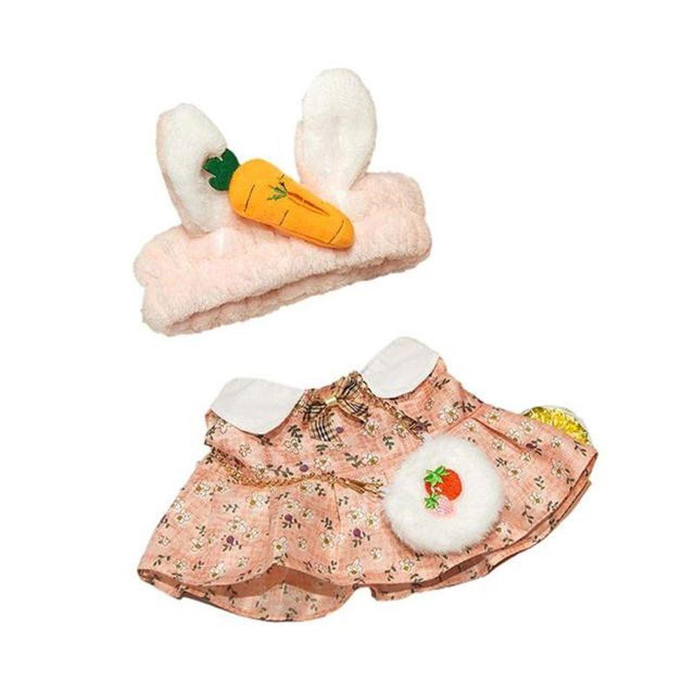 Búp Bê Nhồi Bông Hình Chú Vịt Đội Mũ Len Dễ Thương