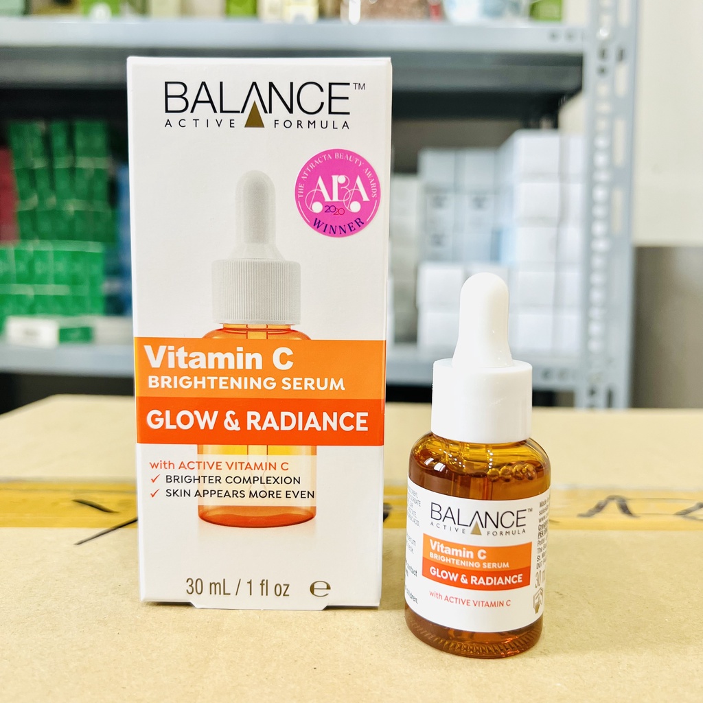 Tinh Chất Dưỡng Trắng Sáng Da Mờ Thâm Balance Active Formula Vitamin C Brightening Serum 30ml/60ml