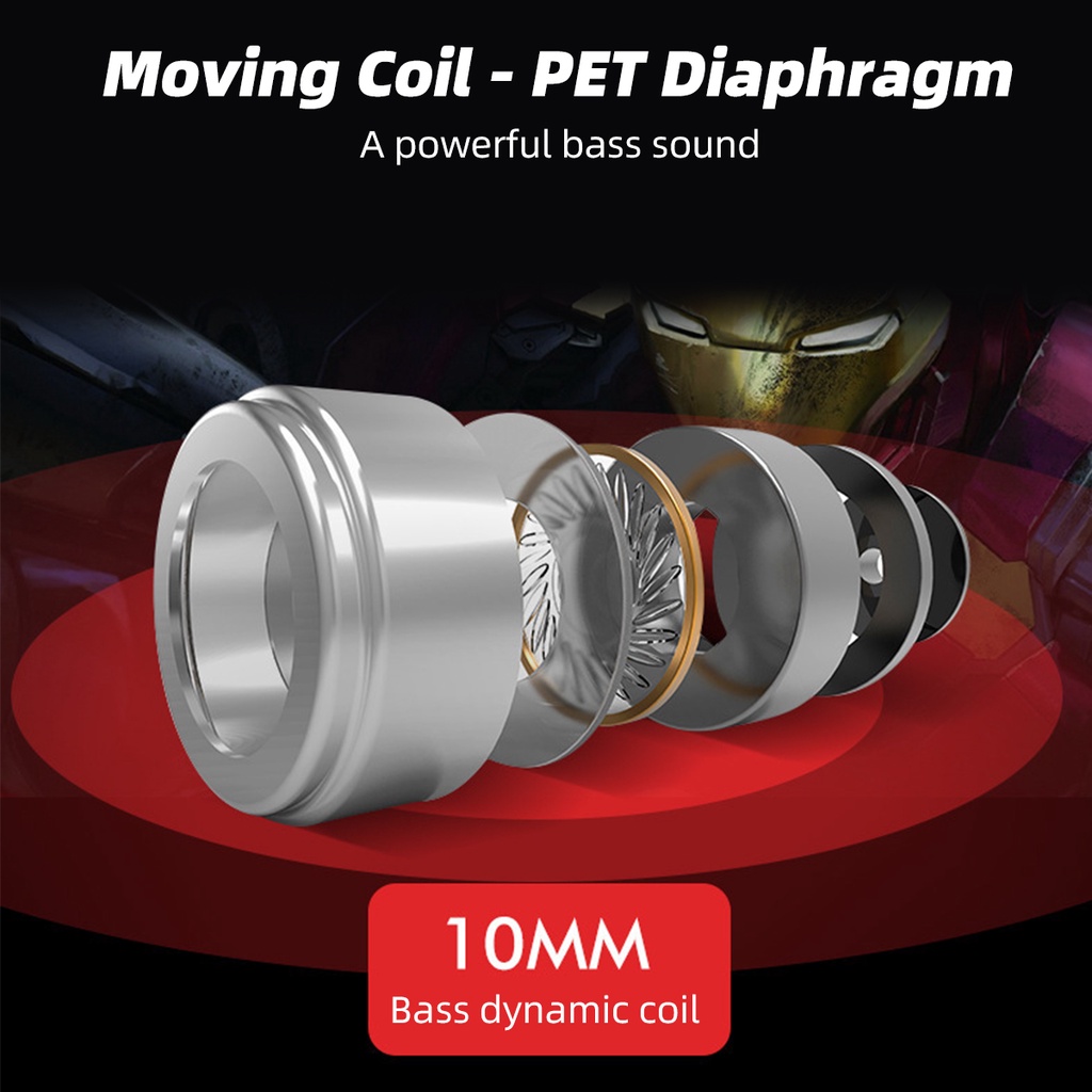 Tai nghe nhét tai Ankndo âm thanh siêu trầm có dây cổng cắm Type C dành cho Xiaomi Samsung