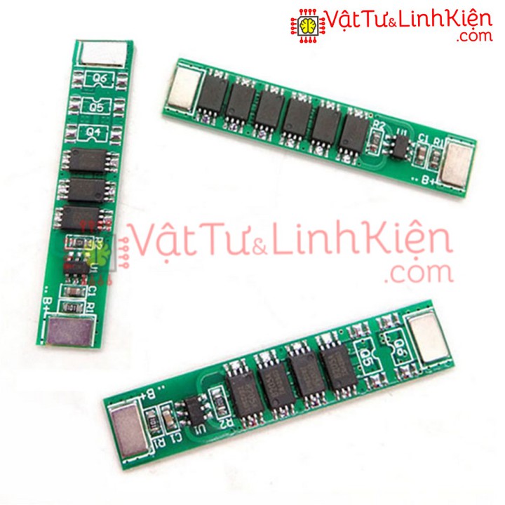 Mạch bảo vệ pin Lithium polymer 1S 3.7V 6-12A 18650