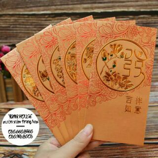 Bao lì xì hộp cao cấp