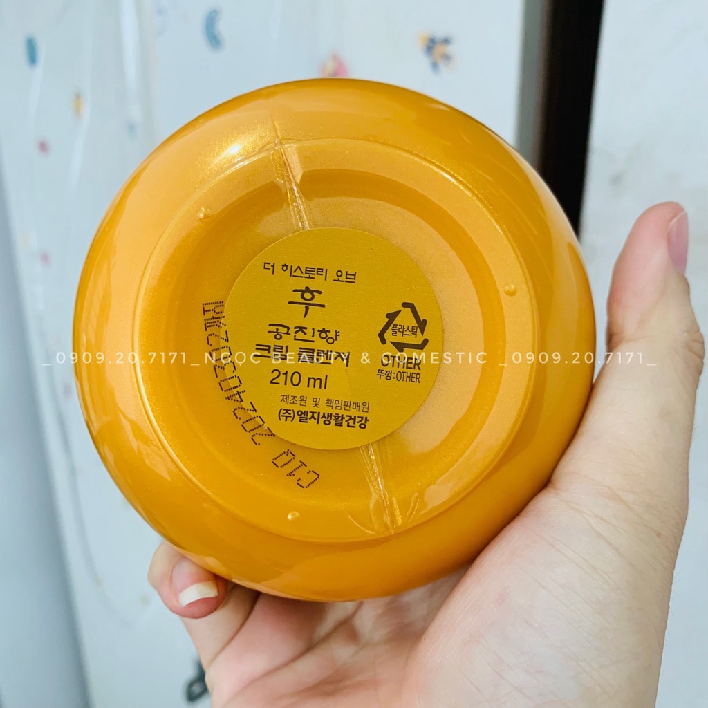 [XẢ KHO] Kem tẩy trang Whoo vàng 210ml