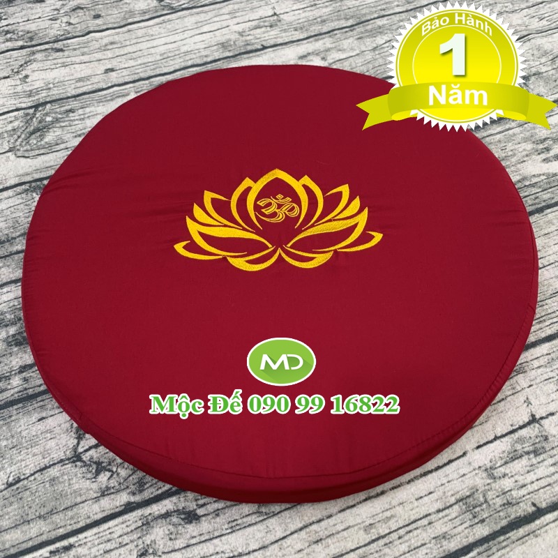 Nệm Ngồi Thiền MANDALA 50x50x5cm - Dùng Làm Nệm Lót Ngồi Thiền Phật Giáo Và Yoga Thư Giãn Tinh Thần, Thoải Mái, Êm Ái