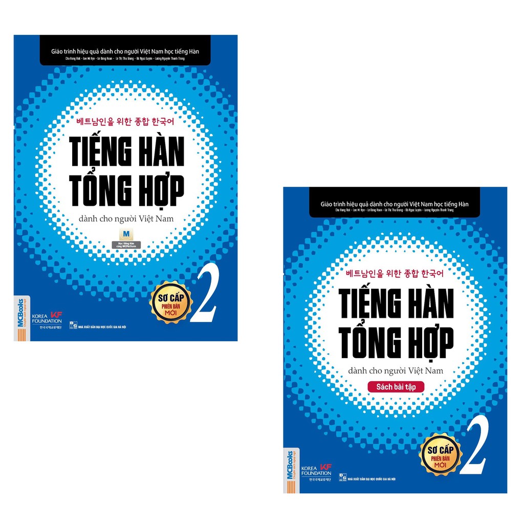 Sách MCBooks - Combo Tiếng Hàn Tổng Hợp Dành Cho Người Việt Nam - Sơ Cấp 2 (Giáo Trình + Sách Bài Tập)