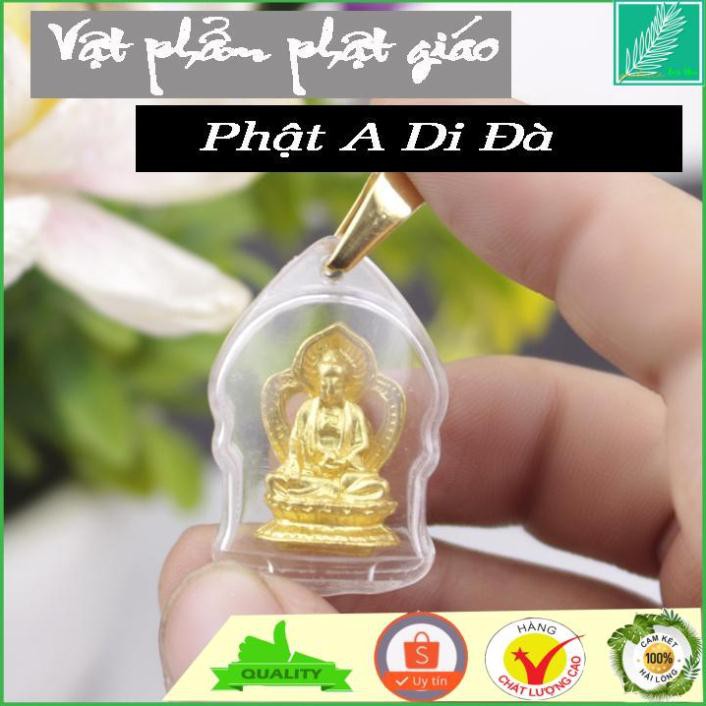 MẶT DÂY CHUYỀN HÌNH PHẬT A DI ĐÀ BÌNH AN