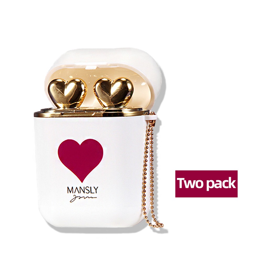 (Hàng Mới Về) Set 2 Son Môi Mansly 1.2gx2 Thiết Kế Hai Ống Tiện Dụng | BigBuy360 - bigbuy360.vn
