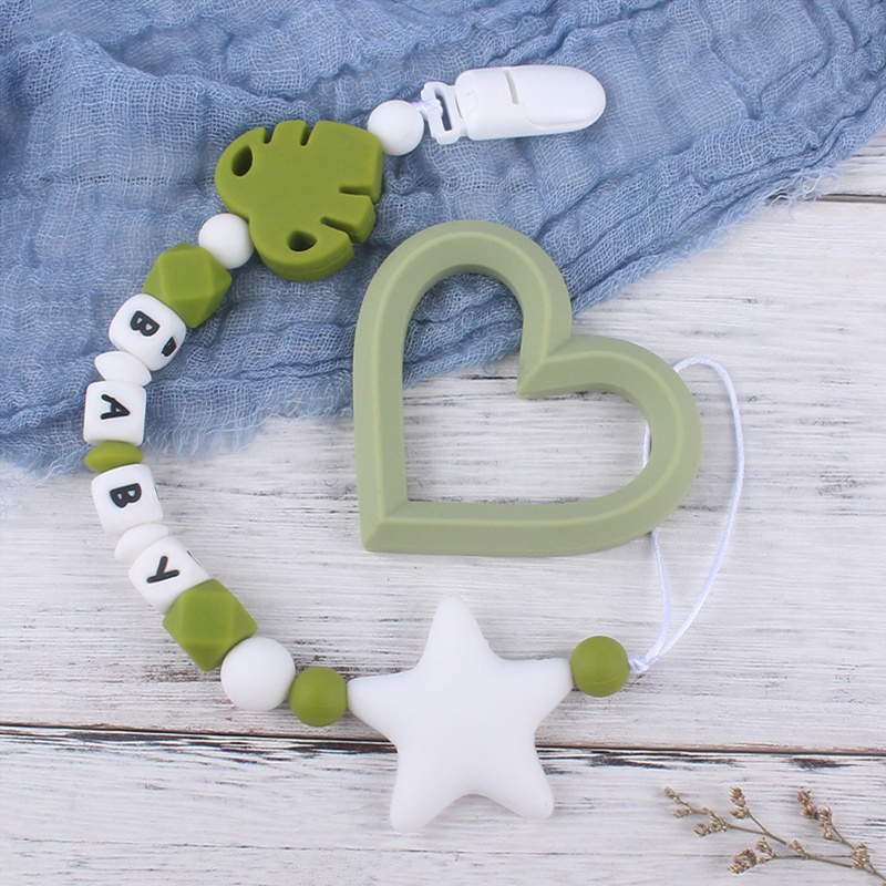 Bộ 5 Kẹp Núm Vú Giả Linh Hoạt Cho Bé Tắm