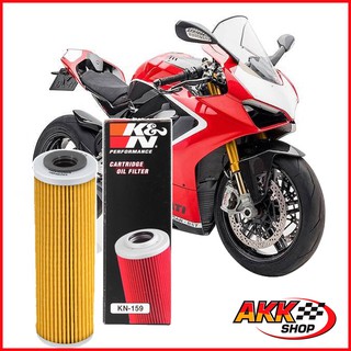 Lọc nhớt k&n kn-159 cho xe moto ducati panigale / v4