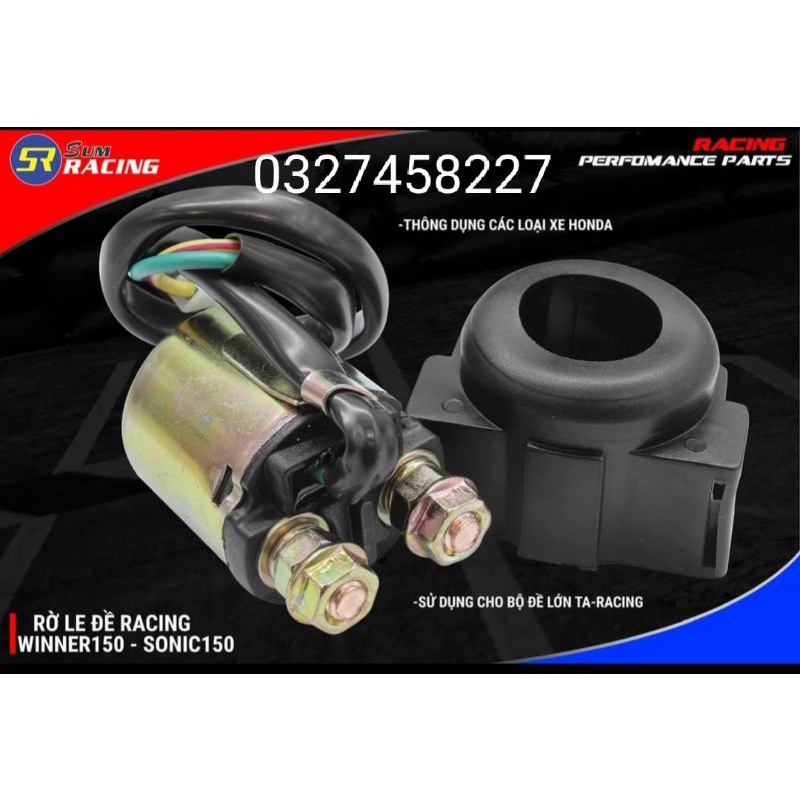 Rơ le đề khởi động độ TA cho xe Winner 150, Sonic 150