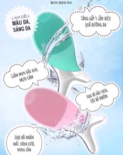 Máy rửa mặt con cá WellDerma Cleansing Fish Hàn Quốc
