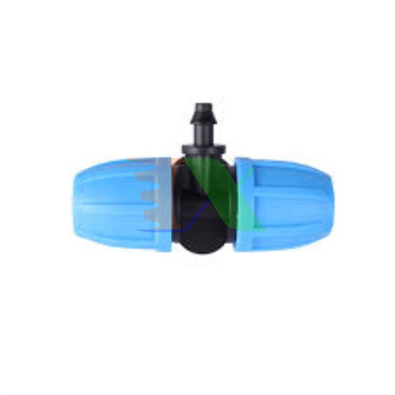 10 cái Tê chia cho ống Φ811 912 mm ra 4/7 TE812.47 Có đai siết, T chia 3 cho ống PE, LDPE, HDPE, PVC 8/11 9/12 ra 4/7