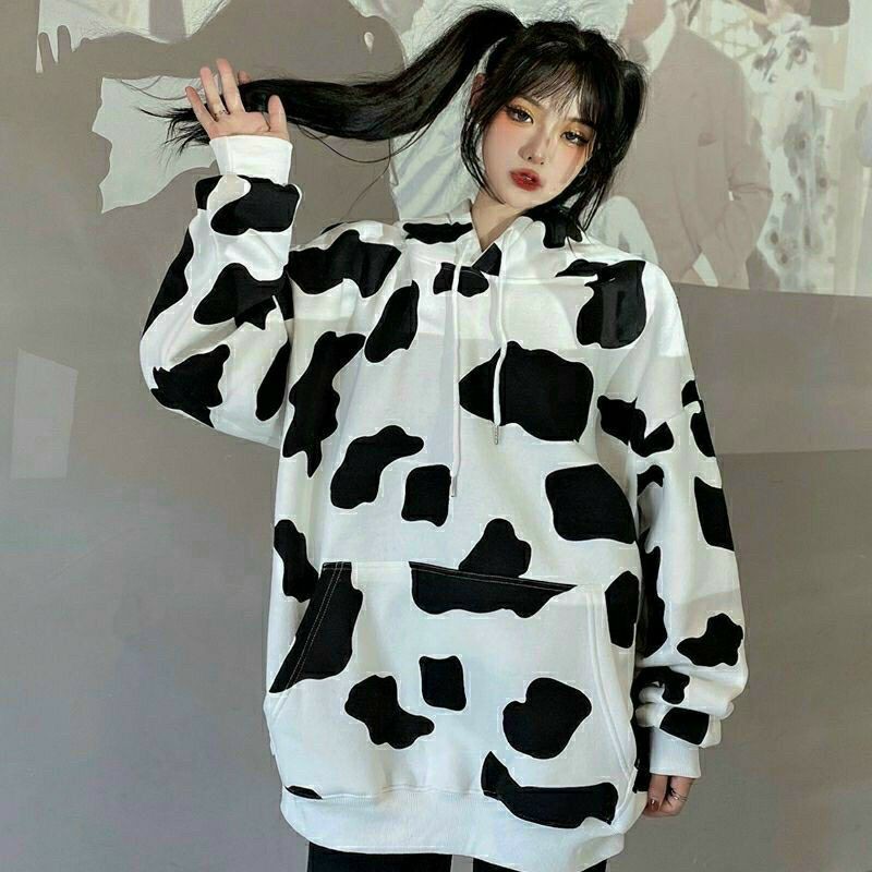 Áo khoác và quần bò sữa phom rộng | BigBuy360 - bigbuy360.vn