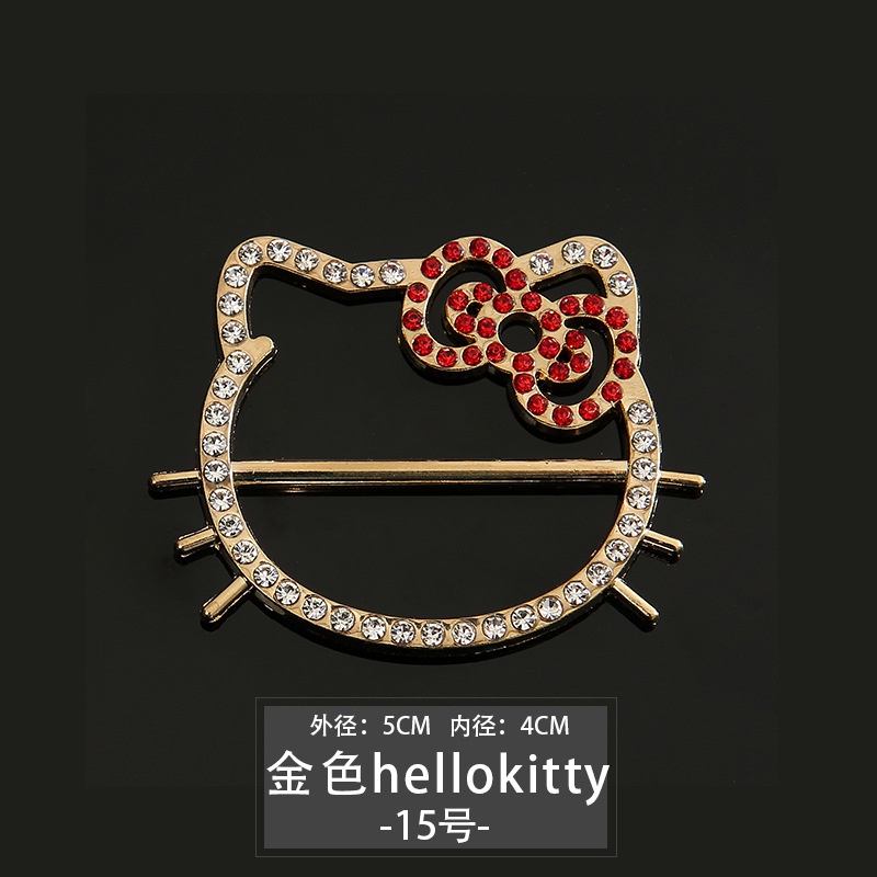 Khóa Thắt Nút Ngọc Trai Thắt Nút Hình Trái Tim Chống Chảy Ngược Phụ Kiện Thắt Lưng Áo Thun/Khăn Choàng Cổ/Ngọc Trai