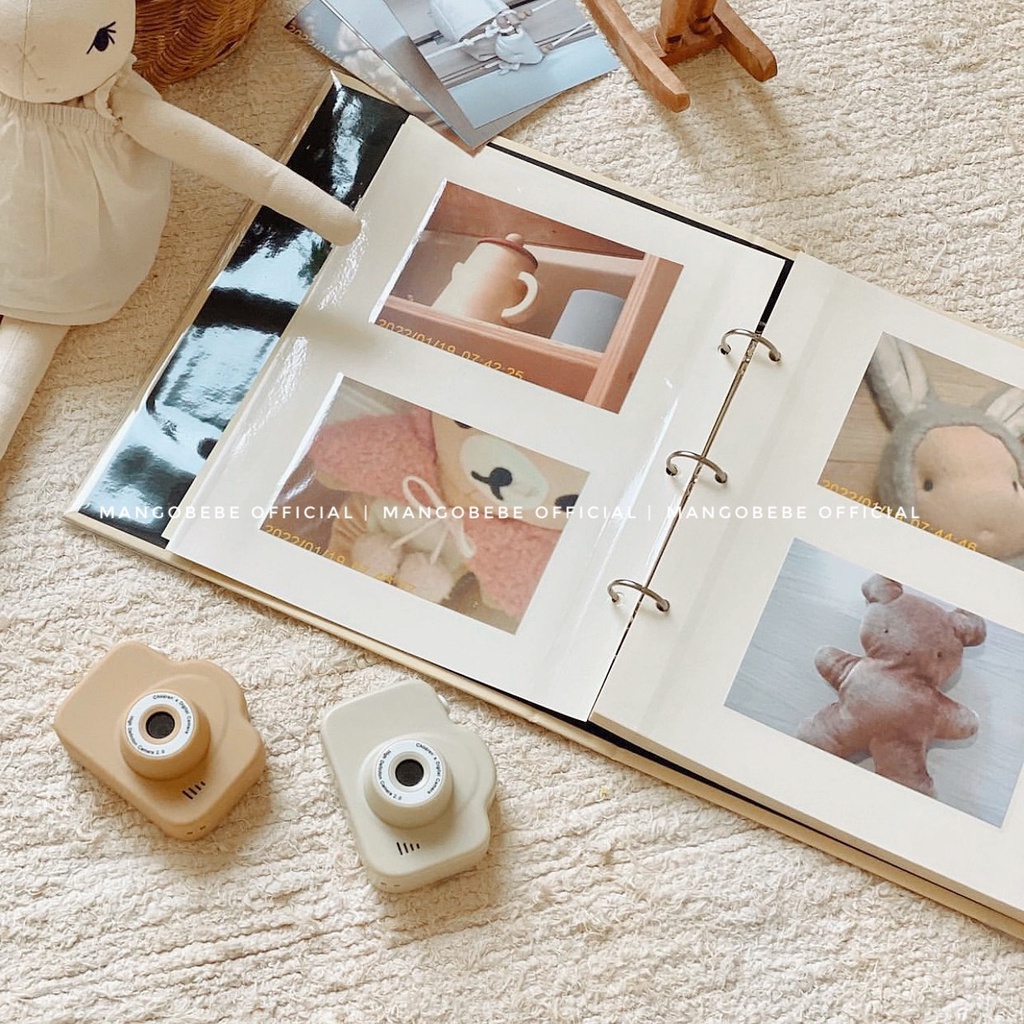 Máy chụp ảnh Mini Retro Phong Cách Hàn Quốc