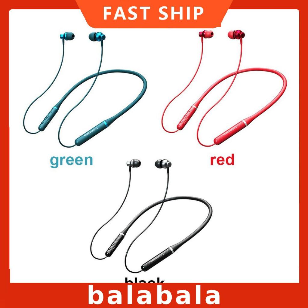 [BL]lenovo XE05 Headphone Neckband Wireless Waterproof Earphone Stereo Sport Magnetic