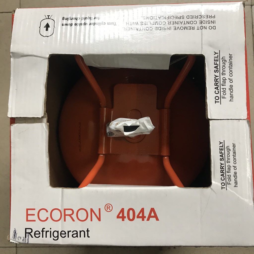 Gas Lạnh 404A Ecoron 3kg/bình_gas lạnh dùng trong ngành lạnh