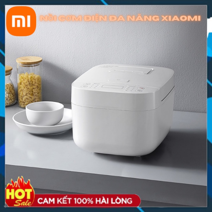 Nồi Cơm Điện Đa Năng Xiaomi Mijia C1 3L/4L Với 8 Chức Năng Nấu Nướng, Chống Dính Dễ Lau Chùi