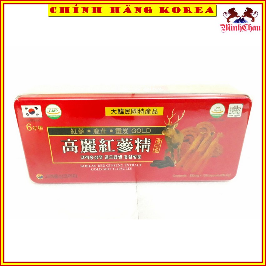 Đạm Hồng Sâm Tổng Hợp Hàn Quốc Hộp 120 viên, minhchau