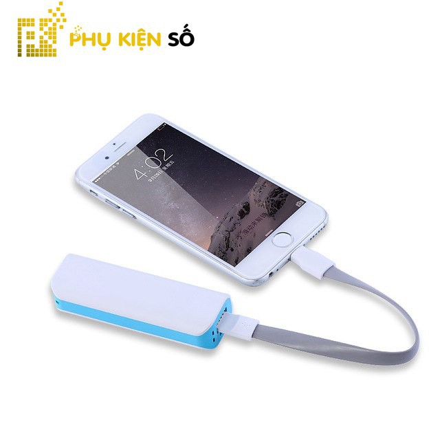 ( Shopee Trợ Giá ) Pin Sạc Dự Phòng Thỏi Son Mini 2600mAH